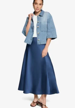 Blazer-Jacke im Jeans-Look