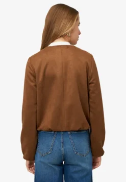 Blazerjacke mit Reißverschluss