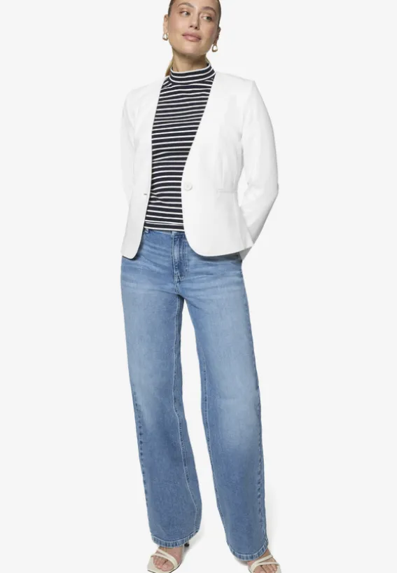 Blazer mit Paspeltaschen