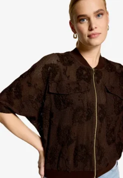 Blouson mit Fledermausärmeln