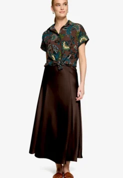 Bluse kurzarm mit Print