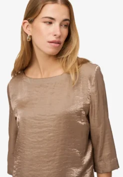 Bluse mit Knittereffekt