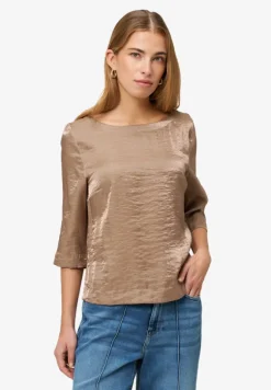 Bluse mit Knittereffekt