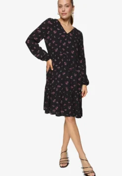 Blusenkleid mit Blumen