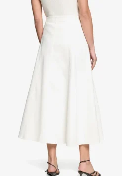Denimrock mit A-Linie Maxi