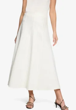 Denimrock mit A-Linie Maxi