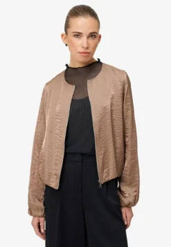 Jacke mit Knittereffekt