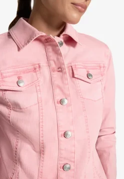 Jeansjacke tailliert mit Knopfleiste