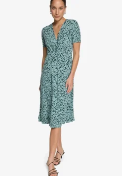 Jerseykleid mit Blumenmuster