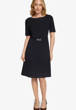 Jerseykleid mit Gürtel
