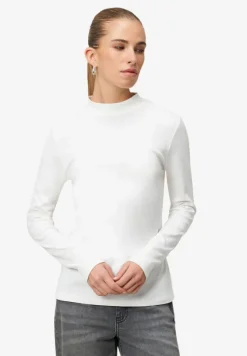 Langarmshirt mit Stehkragen