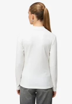 Langarmshirt mit Stehkragen