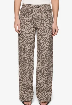Leo-Hose mit weitem Bein