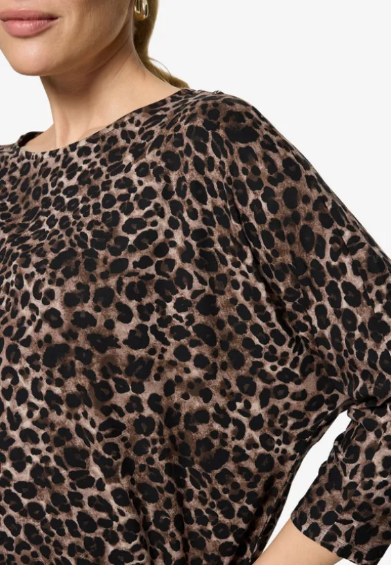 Leo-Shirt mit 3/4 Arm