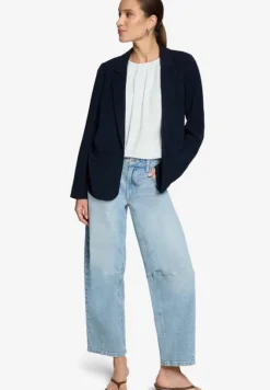 Longblazer mit Paspeltaschen