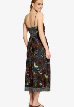 Maxikleid mit floralem Muster