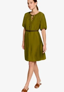 Minikleid mit Flechtgürtel