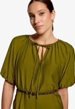 Minikleid mit Flechtgürtel