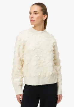 Pullover mit 3D Blüten