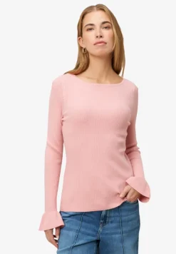 Pullover mit Volants am Ärmel