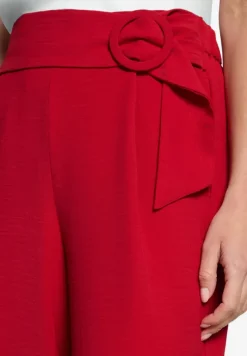 Stoffhose 7/8 Länge mit Schnalle