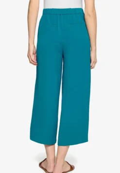 Stoffhose 7/8 Länge mit Schnalle