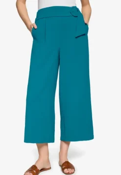 Stoffhose 7/8 Länge mit Schnalle