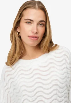 Sweatshirt mit Wellenmuster
