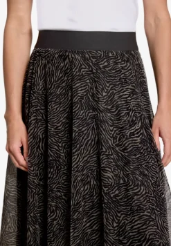 Tüllrock mit Zebraprint