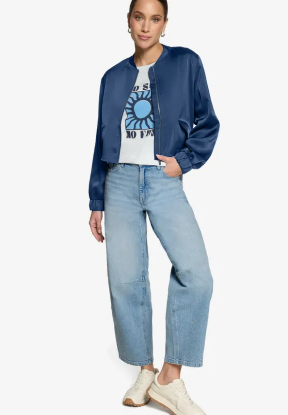 T-Shirt mit Print No Sun No Fun